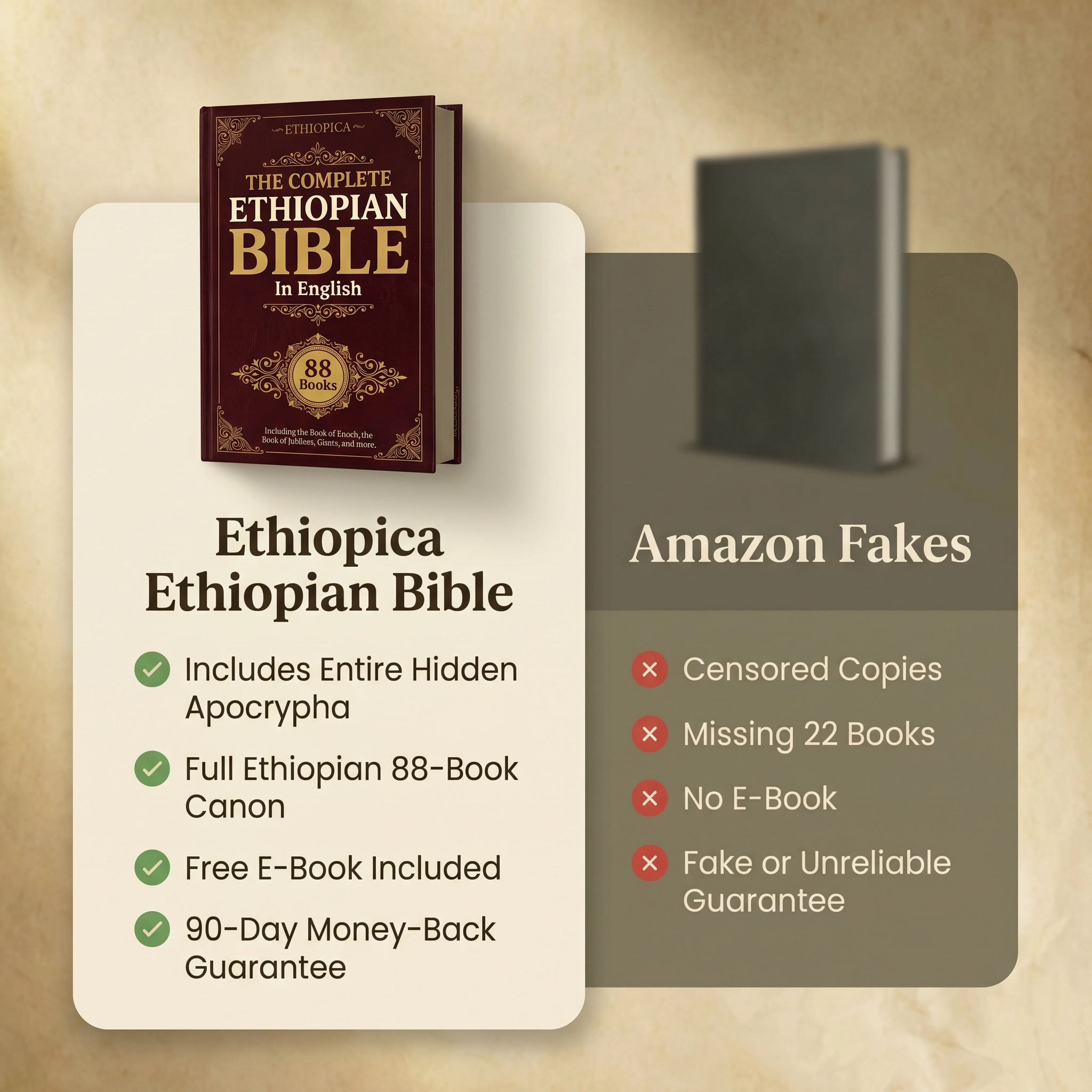 Not sold on Amazon